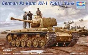 German Pz.Kpfm KV-1 756(r) Tank
