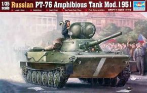Russian PT-76 amphibious Tank Mod.1951