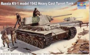 Russian KV-1 model 1942 Heavy Cast Turret Tank