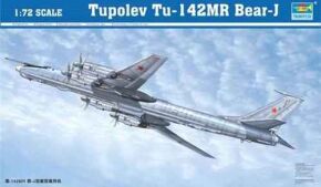 Збірна модель 1/72 Радянський літак Туполєв Ту-142МР Bear- J Trumpeter 01608