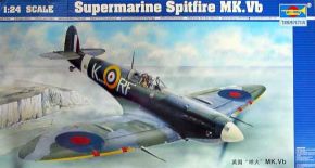 обзорное фото Британський винищувач Supermarine spitfire MK.Vb Літаки 1/24