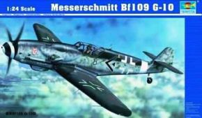 обзорное фото Легкий винищувач Messerschmitt Bf109 G-10 Літаки 1/24