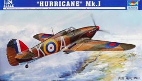 обзорное фото "Hurricane" MK.I Літаки 1/24