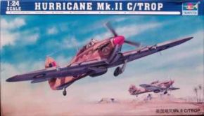 обзорное фото "Hurricane" MK.II C/TROP Літаки 1/24