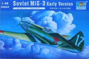 Сборная модель 1/48 Советский истребитель МиГ-3 ранний тип Трумпетер 02830