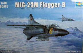 Збірна модель 1/48 Літак MiG-23M Flogger-B Trumpeter 02853