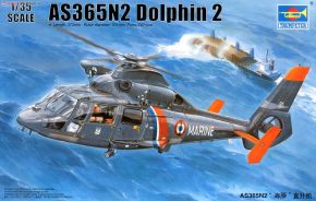 обзорное фото Французький багатоцільовий гелікоптер AS365N2 Dolphin 2 Гелікоптери 1/35