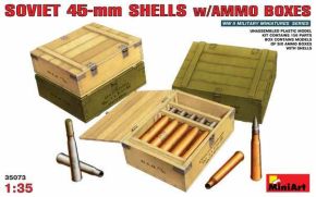 Радянські 45-мм снаряди із ящиками