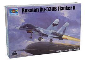 Збірна модель 1/72  Винищувач Су-33УБ Trumpeter 01669
