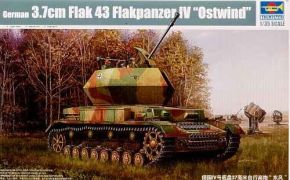 German 3.7cm Flak 43 Flakpanzer IV “Ostwind”