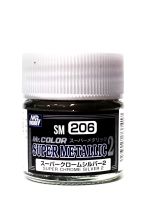 Mr.Color Super Chrome Silver II / Краска металик хромовое серебро