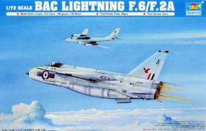 обзорное фото British Electric (BAC) Lightning F.2A/F.6 Літаки 1/72