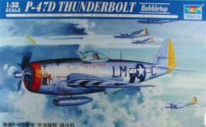 Збірна модель 1/32 Винищувач-бомбардувальник P-47 "Thunderbolt " Trumpeter 02263