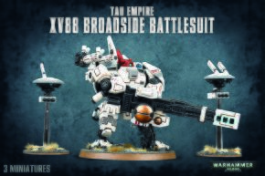 обзорное фото TAU EMPIRE XV88 BROADSIDE BATTLESUIT Імперія ТАУ