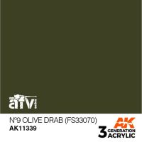Nº9 OLIVE DRAB (FS33070) – AFV