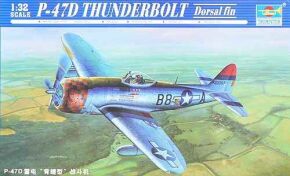 Збірна модель 1/32 Літак P-47D-30 Thunderbolt "Dorsal Fin" Trumpeter 02264