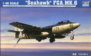 Сборная модель 1/48 Самолет "Seahawk" FGA.MK.6 Трумпетер 02826