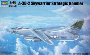Збірна модель 1/48 Стратегічний бомбардувальник A-3D-2 Skywarrior Trumpeter 02868