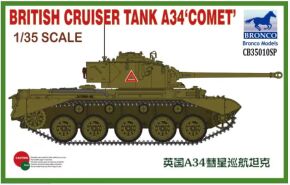 Збірна модель British Cruiser Tank A34 'COMET'(Special Edition)