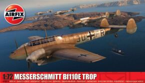 Збірна модель 1/72 німецький винищувач Messerschmitt Bf110E/E-2 TROP Airfix A03081A