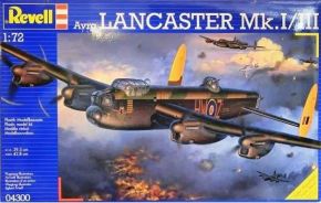 обзорное фото Avro Lancaster Mk.I/III Літаки 1/72