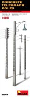Сборная модель 1/35 Бетонные телеграфные столбы MiniArt 35563