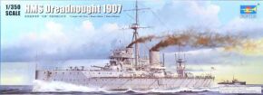 Збірна модель 1/350 Лінкор Королівського флоту HMS Dreadnought, 1907 Trumpeter 05328