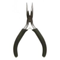 Curved tip plier - Плоскогубцы с загнутым концом и прорезиненными ручками