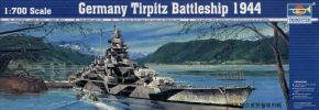 обзорное фото Germany Battleship Tirpitz 1943 Флот 1/700