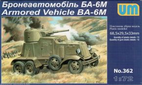 обзорное фото Armored Vehicle BA–6M Автомобілі 1/72