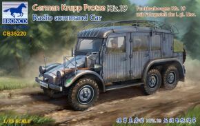 Збірна модель німецького радіокомандного автомобіля Krupp Protze Kfz.19