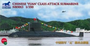 Збірна модель китайського ударного підводного човна класу «Юань»