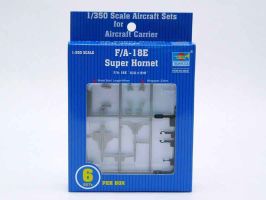 обзорное фото F/A-18E Super Hornet (6pcs./box) Літаки 1/350