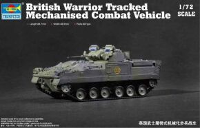 Збірна модель 1/72 британська бойова машина піхоти Warrior Trumpeter 07101