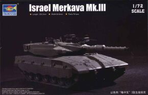 Збірна модель 1/72 ізраїльський танк Merkava Mk.lll Trumpeter 07103