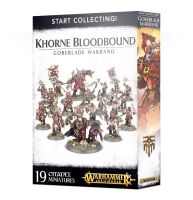обзорное фото KHORNE BLOODBOUND GOREBLADE WARBAND Послідовники Кхорна