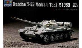 Russian T-55 Medium Tank  M1958