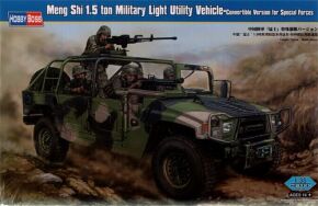 обзорное фото  Dong Feng Meng Shi 1.5 ton Military Light Utility Vehicle- Convertible Version for Special Forces Автомобілі 1/35