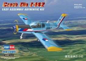 Buildable model of the training aircraft Czech Zlin Z-142
