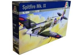 Збірна модель 1/72 літак Spitfire Mk.IX Italeri 0094
