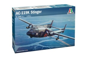 Збірна модель 1/72 Літак AC-119K Stinger Italeri 1468