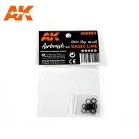 обзорное фото RUBBER RINGS (20 UNITS) FOR AK AIRBRUSH / Резиновые кольца для  аэрографа серии АК (20шт) Ремкомплекты