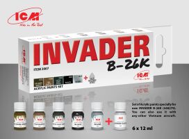 Набір акрилових фарб для Invader B26K