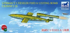 Збірна модель німецької літаючої бомби V-1 Fieseler Fi103 A-1