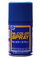 Аэрозольная краска Metallic Blue / Синий Металлик Mr.Color Spray (100 ml) S76