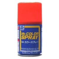 Аэрозольная краска Shine Red / Блестящий Красный Mr.Color Spray (100 ml) S79