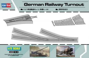 обзорное фото German Railway Turnout Траки