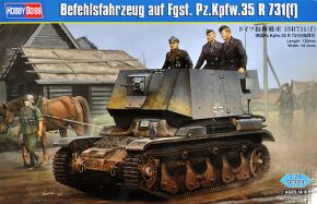обзорное фото Befehlsfahrzeug auf Fgst. Pz.Kpfw.35 R 731(f) Артилерія 1/35
