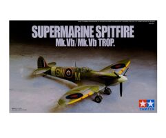 Scale mdel 1/72 Spitfire fighter MK.VB/MK.VB TROP Tamiya 60756
