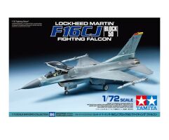 Сборная модель 1/72 Истребитель Lockheed Martin F-16 Fighting Falcon Тамия 60786